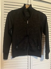 Cat Women’s Size Xsmall Xs Jacket Coat Long Sleeve Full Zip Athletic Black