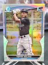 2023 Bowman BCP-72 Yoffry Solano Lunar Glow Refractor