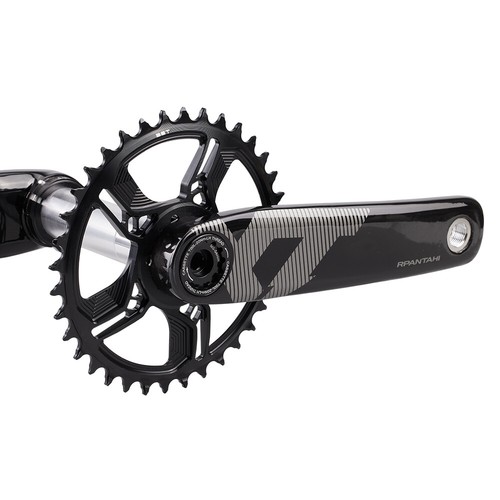 Rpantahi Bicycle Carbon Fiber Crank Set X1 CARBON T Crank set Disc Center Shaft - Picture 6 of 12