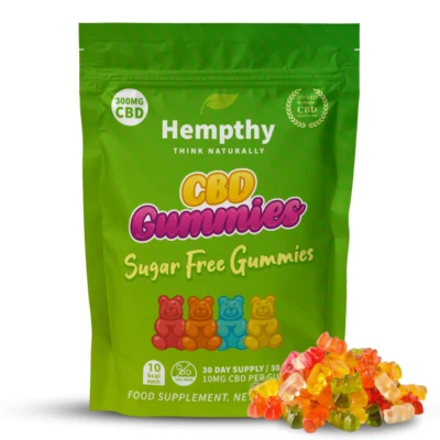 HEMPTHY CBD Gummies Edibles 300mg - 30 Pack - Free Post - Various Gummies