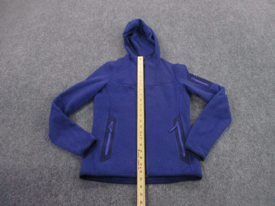 Arcteryx Jacket Women XS Purple Trim Fit Outdoors Active Stretch Hiking Logo - Image 3 of 4