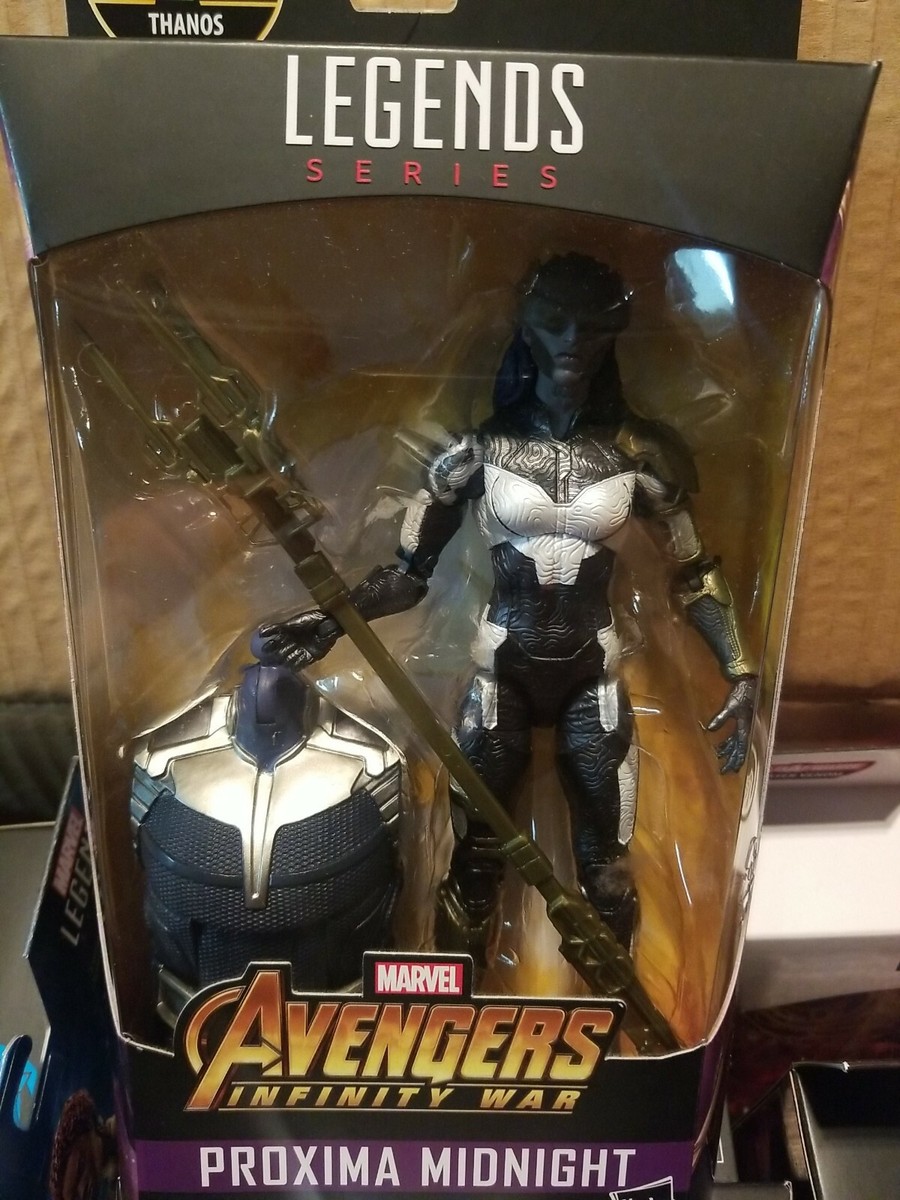 Marvel Legends Proxima Midnight w Thanos BAF Torso Avengers