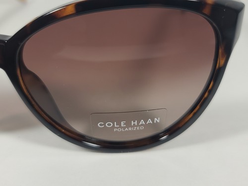 Cole Haan CH7046 243 Cat Eye Polarized Sunglasses Brown Tortoise Gradient Lens - Picture 10 of 12