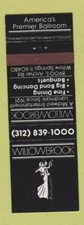 Matchbook Cover - Willowbrook Ballroom Dancing Willow Springs IL