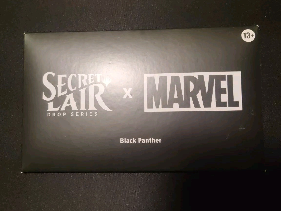 Secret Lair x Marvel | Black Panther | Non-Foil | Sealed | Magic