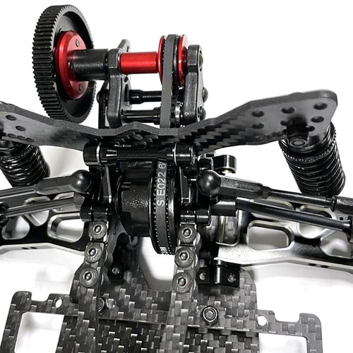 Black High Performance CF Version 1/10 Scale RWD Drift Car Kit 2.0 - Picture 3 of 5