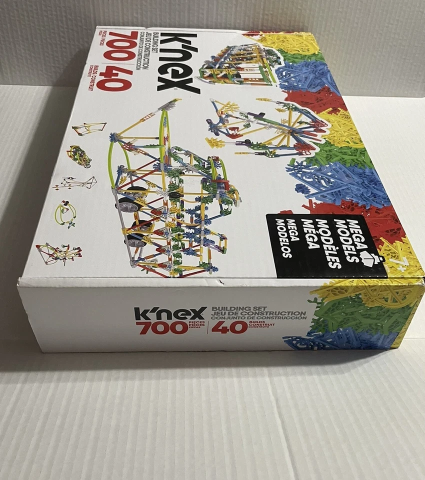 KNEX 80209 Mega Models 3D Educational Toy 700 Pieces 40 Builds  - Image 4 of 4