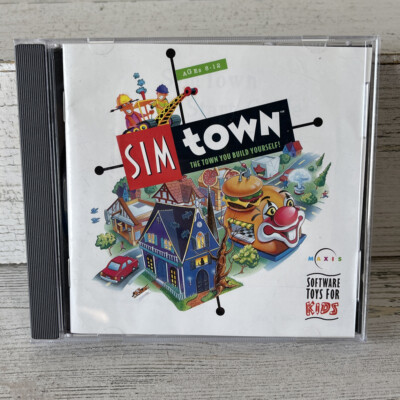 Sim Classics SIMTOWN SIM TOWN Maxis Microsoft Windows 95 (A) Vintage