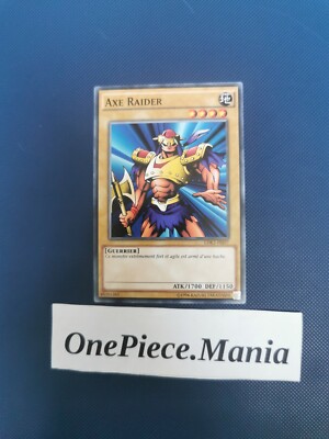 Axe Raider [TP1-002] Super Rare YuGiOh YuGiOh 5Ds 2008 Starter Deck Single  Card Common Axe Raider 5DS1 ...
