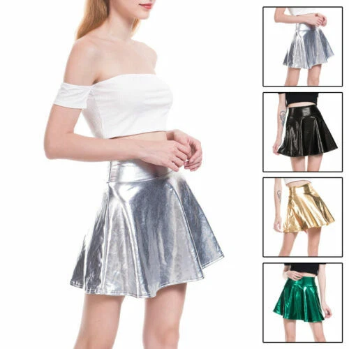 Leather Mini Skirts for Women