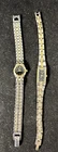 Citizen Seiko Two-Tone Silver & Gold Ladies Vintage Analog Watch READ