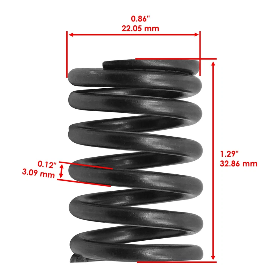 Caltric Exhaust Valve Kit For Kawasaki KLT200A4A Duckster 1983 / 12005-1005 - Image 4 of 4