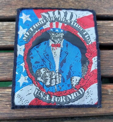 M.O.D. Method Of Destruction USA For MOD Patch 1987 Aufnäher Thrash Metal