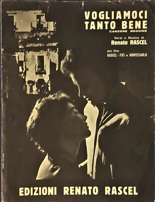rare VOGLIAMOCI TANTO BENE - CANZONE BEGUINE - MONTECARLO - RASCEL - SHEET MUSIC