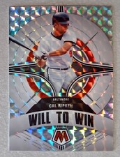 2022 PANINI MOSAIC BASEBALL WILL TO WIN SILVER MOSAIC CARD #WW-12 CAL RIPKEN JR