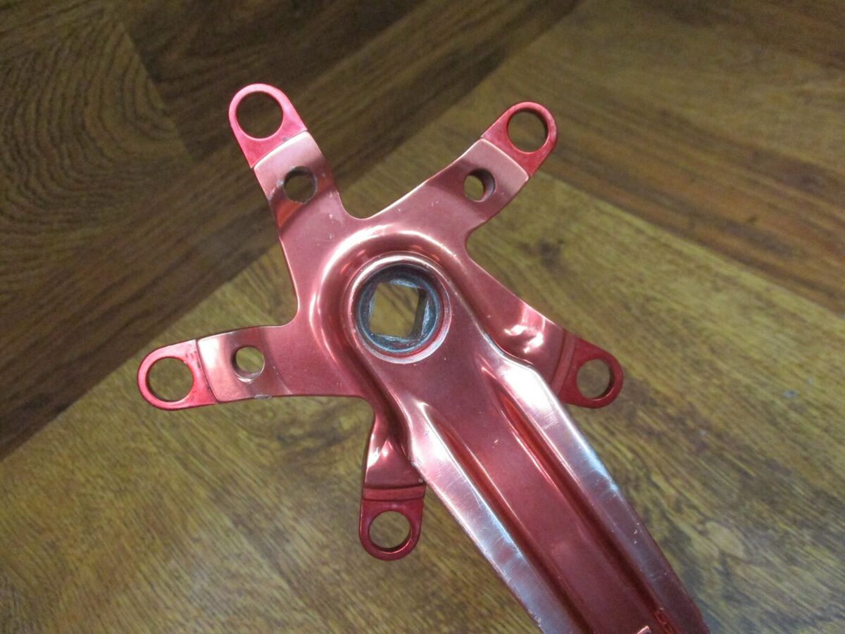 VINTAGE KOOKA FORGED 175L 110/74 BCD SQUARE TAPER CRANK SET VINTAGE KOOKA FORGED 175L 110/74 BCD SQUARE TAPER CRANK SET