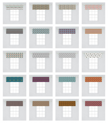 Ambesonne Tribal Pattern Window Valance Curtain for Kitchen Bedroom in 2 Sizes