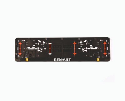 European License Plate Frame Holder Surround Wurth for Renault fans