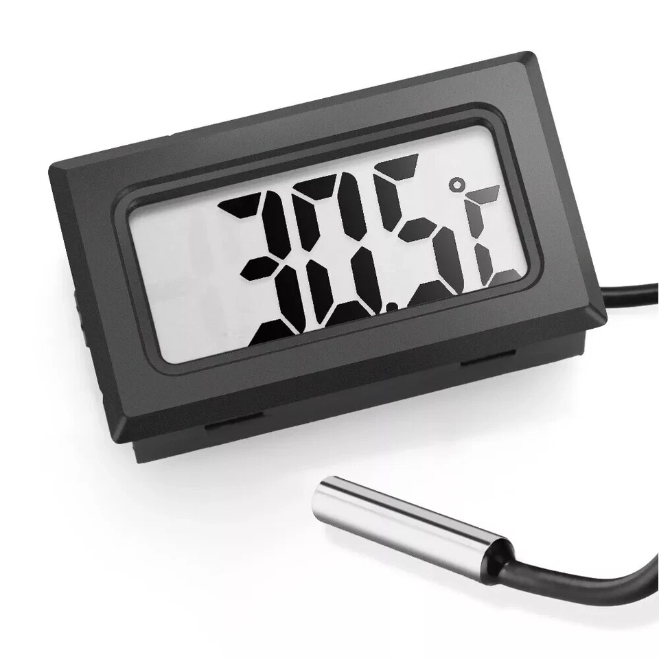 Digital LCD Thermometer for Home Fridge Freezer Aquarium Fish Tank Tempertature - image 3 of 4