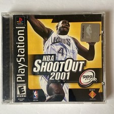 NBA SHOOTOUT 2001 - Play Station - with booklet
