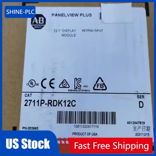 Allen‑Bradley New Original Genuine Touch Screen 2711P-RDK12C US Free Tax - 第 1/2 張圖片