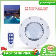 12V 54W RGB Underwater Light Waterproof Swimming Pool Lights LED Spa IP68 Lamp