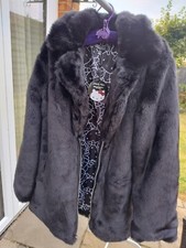Dolls Kill Hello Kitty Faux Fur Coat Xxl New With Tags