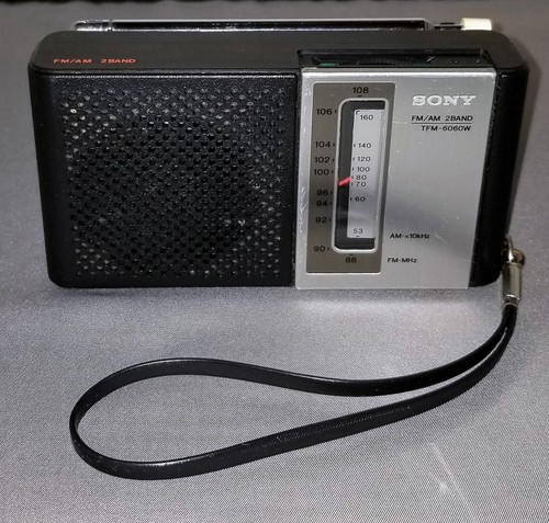 Sony Portable AM/FM 2 Band Radio with New Batteries | eBay