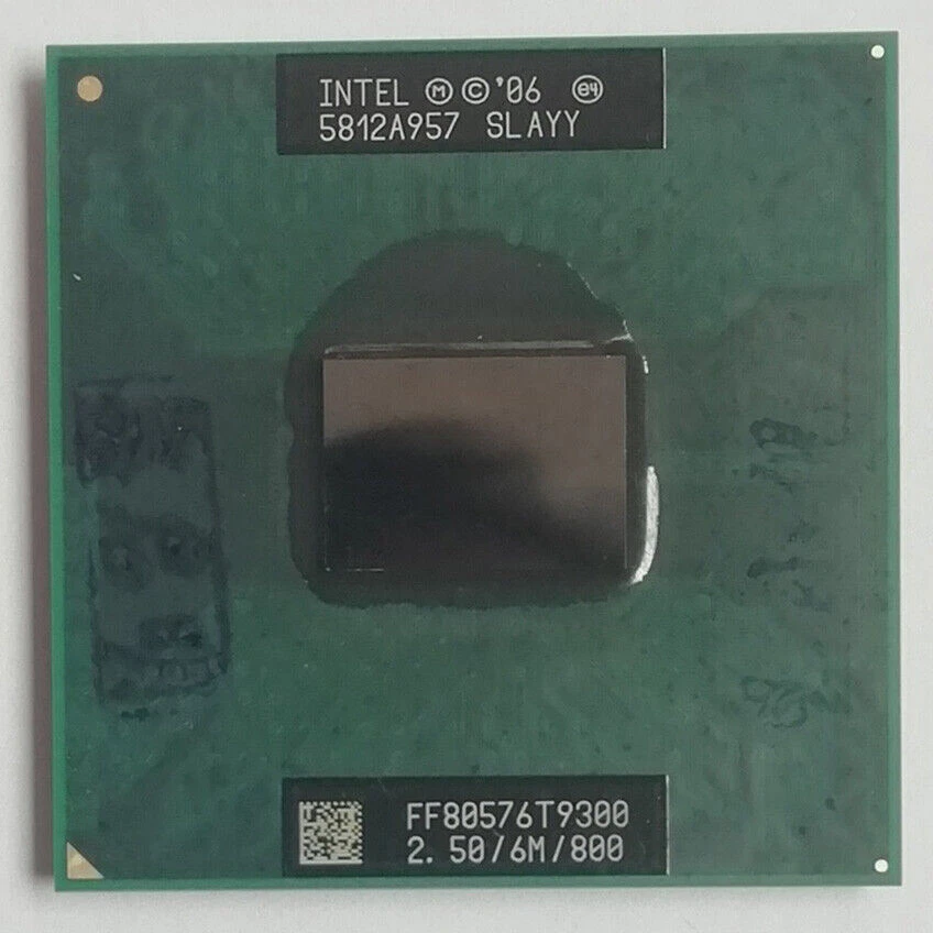 Intel Core 2 Duo T9500 T8300 T9300 Socket P Mobile CPU Processor - Image 2 of 4