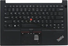For Lenovo Thinkpad E14 Gen 2 Palmrest US Keyboard Bezel No Backlit 5M10Z27261  