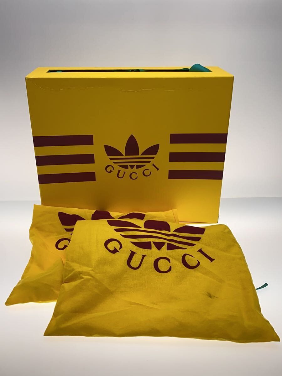 GUCCI lace up boots x adidas 3 stripe UK 7.5 Brown leather GUCCI lace up boots x adidas 3 stripe UK 7.5 Brown leather