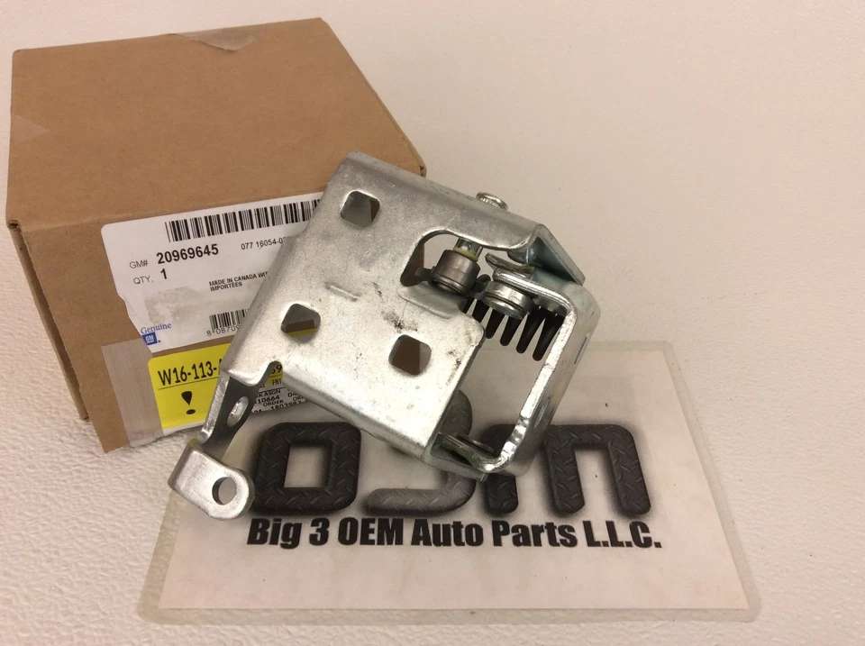 Bisagra inferior de la puerta del conductor delantero Chevrolet Silverado GMC Sierra con enlace de verificación OEM Foto 3 de 3