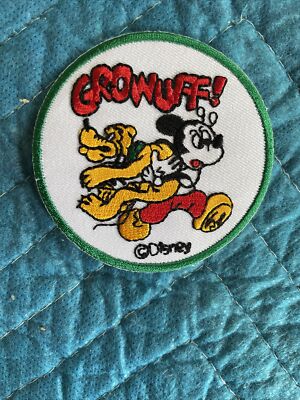 Mickey Mouse Embroidered Iron On