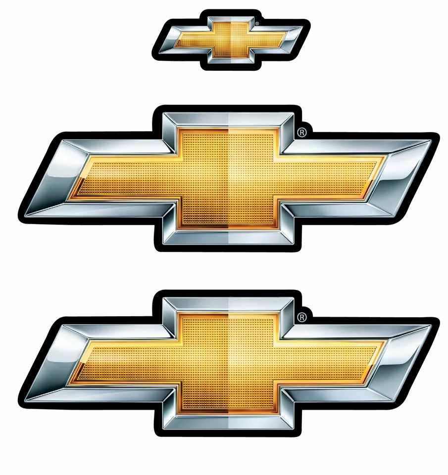 Chroma Graphics Chevy Bowties Holographic Decal | eBay