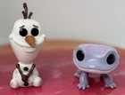 Funko Pop Lot of 2! Disney Frozen: Diamond Olaf And Brunei