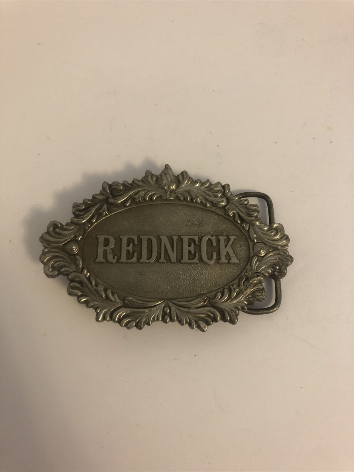 Vintage Redneck Belt Buckle by Capt Hawks Sky Pat… - image 1