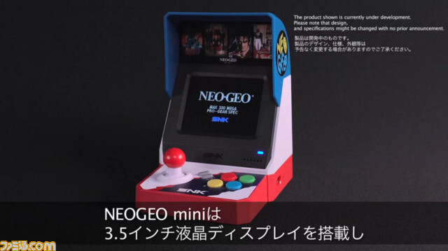 SNK NEOGEO NEO GEO mini Console 40 Games + Dot Hero's T