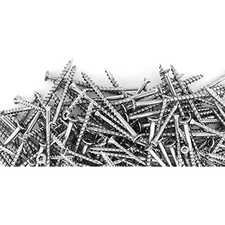 DeckFast #8 x 1-5/8" Flat Head Stainless Steel Deck / Wood Screws - Star Drive -