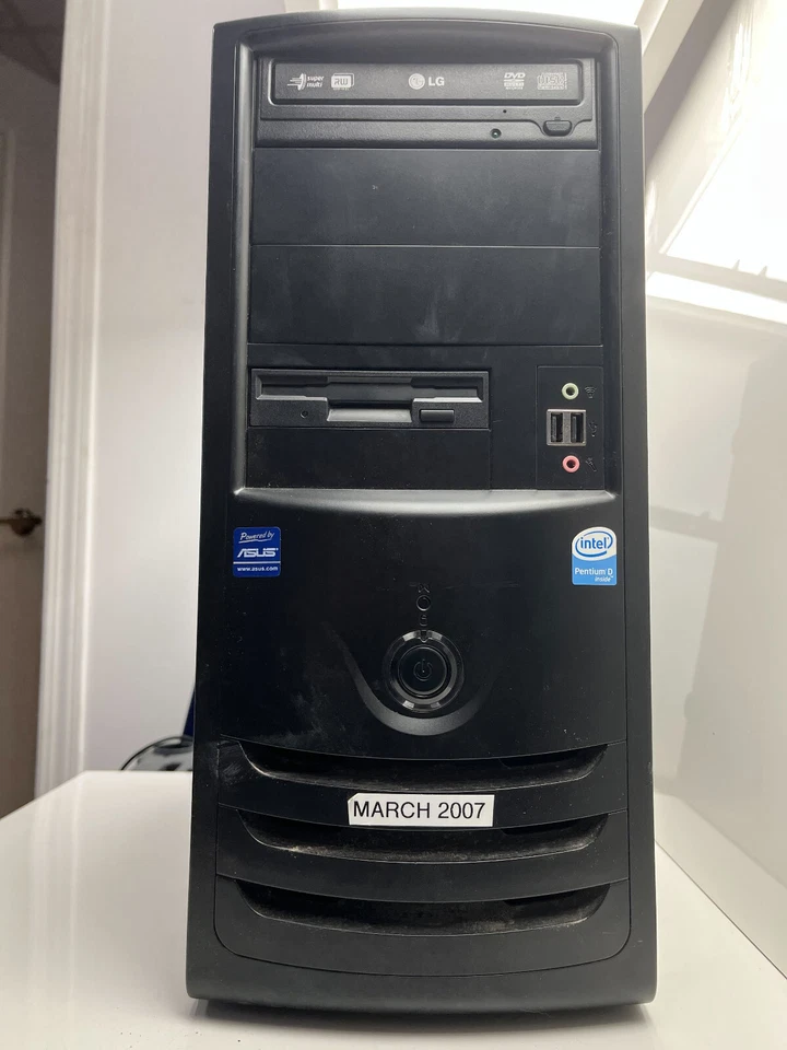 CUSTOM RETRO GAMING PC PentiumD3.40GHz nVidia GeForce210 1GB RAM 200GB HDD No OS - Image 2 of 4