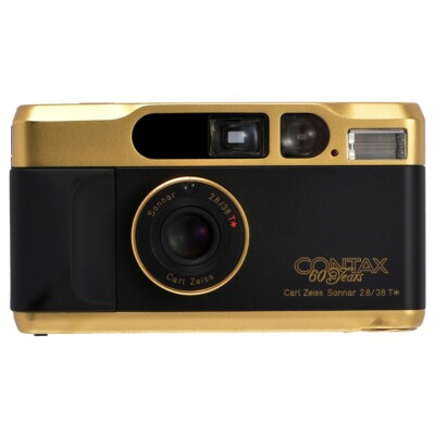 CONTAX T2 GOLD 60 YEARS LIMITED EDITION POINT & SHOOT FILM