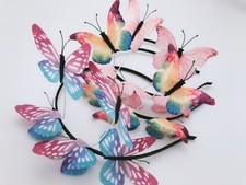 Women Girl Fairy Butterfly Woodland Party hair head band headband Garland Hoop
