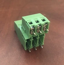 10 (Ten) DECA MB36 Euro Style 6 Straight Pin Screw Terminal Plug Block Adapter