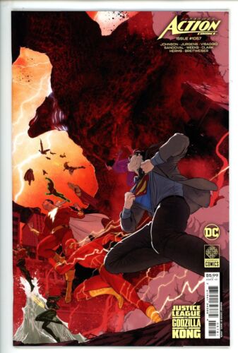 Action Comics Vol 3 #1057 DC (2023) Mikel Janin Variant Godzilla / Kong - Picture 1 of 1