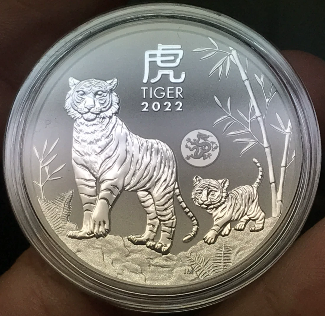 1oz. Tiger Lunar Indiana Silver Bullion Coin for sale | eBay