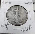 1934-d, Walking Liberty silver half dolllar