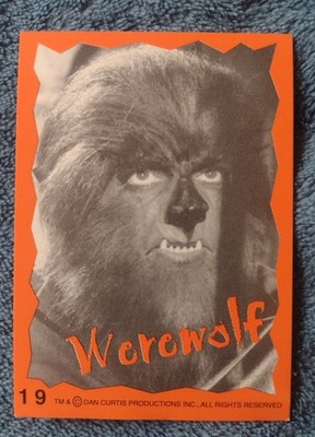 Dark Shadows Orange Trade Cards In Mint Extra Nice Condition
