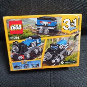 Lego Creator 3in1 Mega Set Blue Express Train 31054 & Red Race Car 31055
