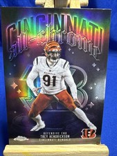 2025 Topps Chrome Trey Hendrickson All-Chrome Refractor Bengals