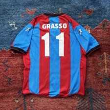 Maglia Calcio Catania 2004/2005 Home Grasso Galex blu rosso taglia XL