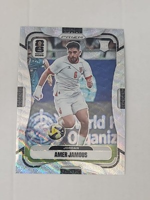 2026 Prizm FIFA World Cup World Cup Wave Prizm #272 Amer Jamous Jordan RC